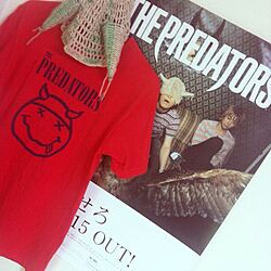 Tシャツ/THE PREDATORS/バンドTのインテリア実例 - 2013-09-05 11:59:50
