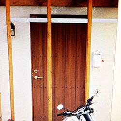 玄関/入り口/北欧/スウェーデン木製断熱玄関ドアのインテリア実例 - 2015-03-14 11:33:18