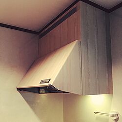 キッチン/レンジフード/セリア/DIYのインテリア実例 - 2016-02-27 23:31:00