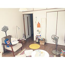 部屋全体/狭い部屋/賃貸/一人暮らしのインテリア実例 - 2015-06-15 10:57:55