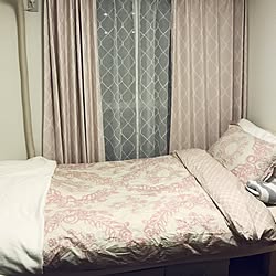 ベッド周り/ニトリ/IKEA/一人暮らしのインテリア実例 - 2017-05-20 19:37:57