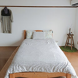 ベッド周り/IKEA/ドライフラワー/ニトリ/六畳...などのインテリア実例 - 2021-05-15 09:58:18