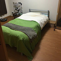 ベッド周り/寝室/1LDK/一人暮らしのインテリア実例 - 2018-05-02 22:44:44