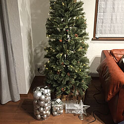 リビング/クリスマスツリー180cm/クリスマスツリーのインテリア実例 - 2017-12-02 22:28:15