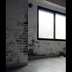 壁/天井/ＤＩＹ/ブルックリンスタイル/漆喰/コンクリート...などのインテリア実例 - 2016-08-22 23:00:38