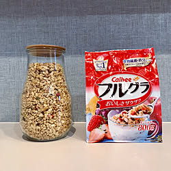 キッチン/入れ替えました♡/フルグラ800g/WECKのインテリア実例 - 2019-01-13 14:19:20