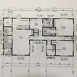 間取り図/部屋全体/一戸建て/新築/平屋の家のインテリア実例 - 2017-01-16 18:43:52