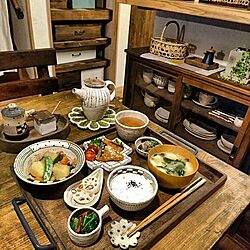 ダイニング/和食/うつわ /昨日の写真/おうちごはん...などのインテリア実例 - 2017-01-26 00:40:01