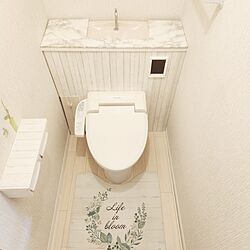 バス/トイレ/トイレのインテリア/賃貸でも楽しく♪/賃貸インテリア/賃貸...などのインテリア実例 - 2024-03-17 21:19:59