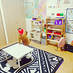 幼稚園化計画/IKEA/子供部屋/キッズルーム/部屋全体...などのインテリア実例 - 2021-01-09 13:51:40