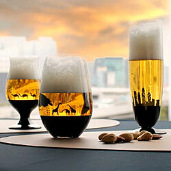 グラス/夕日を眺めるグラス/丸モ高木陶器/温度で色が変わる/ビールグラス...などのインテリア実例 - 2023-05-09 17:37:42