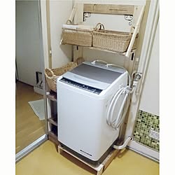 バス/トイレ/団地/DIY/だってそれが…/洗濯機周り...などのインテリア実例 - 2016-06-16 15:28:17