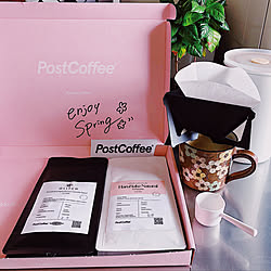 ポストに届く/コーヒータイム/モニター商品/post coffee/プチ贅沢...などのインテリア実例 - 2021-03-30 11:02:29