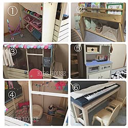 部屋全体/キッズルーム/DIY/ハンドメイドのインテリア実例 - 2016-11-11 21:11:05