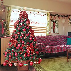 部屋全体/クリスマス/クリスマスツリー/リバーシブルツリーのインテリア実例 - 2014-12-19 10:04:31