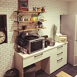 キッチン/エアープランツ/IKEA/いいね&フォローありがとうございます☆/ART WORK STUDIO...などのインテリア実例 - 2017-04-29 00:18:15