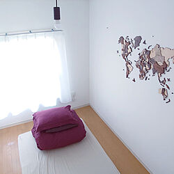 ベッド周り/寝室/ニトリ/IKEA/一人暮らし...などのインテリア実例 - 2021-11-04 14:33:41