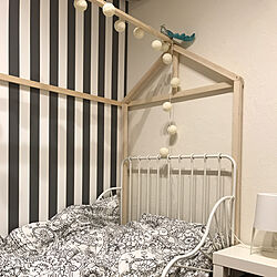 ベッド周り/IKEA/ニトリのインテリア実例 - 2018-03-02 08:01:22