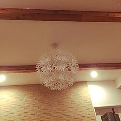 壁/天井/照明/ナチュラル/IKEAのインテリア実例 - 2015-12-03 22:55:00