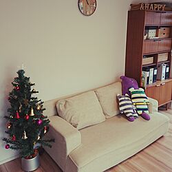 リビング/クリスマスツリー/こどもと暮らす/unicoのインテリア実例 - 2016-11-28 21:23:45