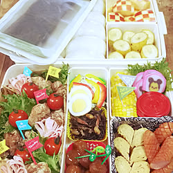 キッチン/運動会のお弁当/インスタ映え？/小学校初めての運動会のインテリア実例 - 2019-01-28 13:22:04