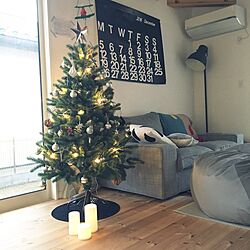 壁/天井/クリスマスディスプレイ/クリスマス/グローバルトレード社/IKEA...などのインテリア実例 - 2016-12-25 16:36:18