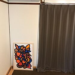 壁/天井/絵画/一人暮らしのインテリア実例 - 2017-05-22 12:43:49