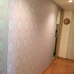 壁/天井/壁紙/セルフリノベーション/壁紙屋本舗/DIYのインテリア実例 - 2016-02-16 18:05:00