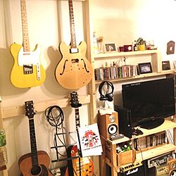 棚/DIY/ギターのインテリア実例 - 2013-02-07 21:34:19