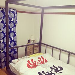 ベッド周り/IKEAのインテリア実例 - 2013-06-25 13:45:22