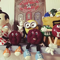 リビング/カリフォルニアレーズン/アメリカン雑貨/m&m'sのインテリア実例 - 2017-06-11 13:10:03