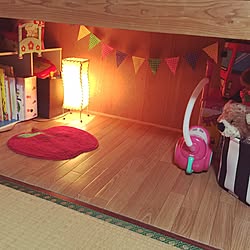 部屋全体/押入れ子供部屋/秘密基地みたいでお気に入りのインテリア実例 - 2015-12-07 23:43:23