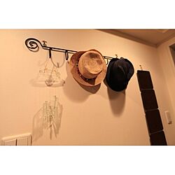 玄関/入り口/帽子のインテリア実例 - 2012-07-05 12:52:15