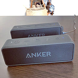 Anker Sound Core2/BOSEじゃなくてもいいかな/アンプ/スピーカー/アンカー スピーカー...などのインテリア実例 - 2020-08-11 17:29:01