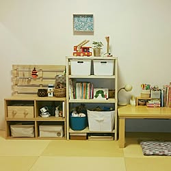 部屋全体/すっきりとした暮らし/シンプルナチュラル/こどもと暮らす。/無印良品　...などのインテリア実例 - 2016-10-28 13:23:23