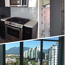 キッチン/Vancouver/窓からの眺め/冷蔵庫/ガス焜炉...などのインテリア実例 - 2014-11-10 10:56:35