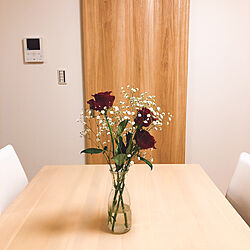 Flower Base/フラワーベース/花瓶/diningtable/flower...などのインテリア実例 - 2019-03-11 21:40:43