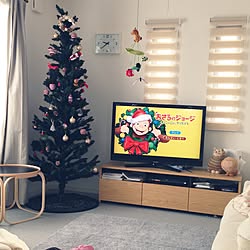 リビング/クリスマスツリー/IKEA/北欧/ニトリ...などのインテリア実例 - 2015-11-09 09:41:36