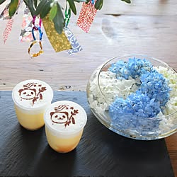 七夕/花遊び/青山フラワーマーケット/花のある暮らし/植物のある暮らし...などのインテリア実例 - 2017-07-07 17:18:50