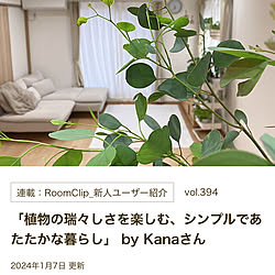 玄関/入り口/Room Clip Mag/観葉植物/無印良品/ダイソー...などのインテリア実例 - 2024-01-07 20:13:49