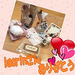 机/素敵なプレゼント♡/kaorinさんのプレ企画/可愛過ぎる♡/プレ企画に当選しました♡...などのインテリア実例 - 2015-12-25 23:46:45