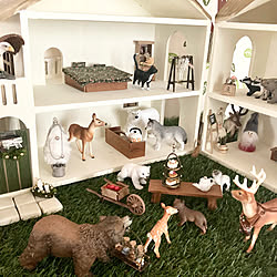 手作り/クリスマス/動物フィギュア/Schleich/シュライヒ...などのインテリア実例 - 2022-12-17 19:27:21