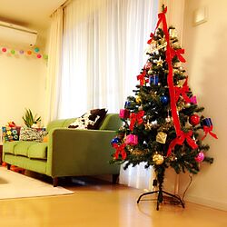 部屋全体/クリスマス/クリスマスツリー/ソファのインテリア実例 - 2013-11-18 00:55:47