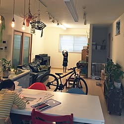 部屋全体/SPECIALIZED/MTB/子供と暮らす/生活感たっぷり...などのインテリア実例 - 2016-01-05 15:55:22