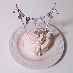 机/ケーキ/cake /結婚記念日/キャンドルのインテリア実例 - 2015-02-22 19:20:15