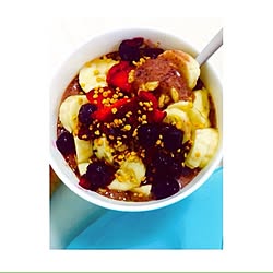 ベッド周り/yummy/summer/アサイーボウル/acaibowl...などのインテリア実例 - 2015-06-09 01:36:19