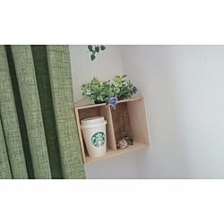 DIY/STARBUCKS COFFEE/ニトリのカーテン/壁/天井のインテリア実例 - 2016-03-27 16:59:38