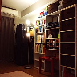 部屋全体/3COINS/IKEA/ニトリカーテン/ニトリのライト...などのインテリア実例 - 2014-04-06 21:23:28