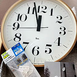 壁美人/RIKI Clock/RoomClipショッピング/おうち見直しキャンペーンのインテリア実例 - 2022-02-12 12:36:03