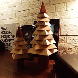 机/クリスマスツリー♪/オブジェ/北欧風/UTATANE...などのインテリア実例 - 2014-11-14 17:07:19